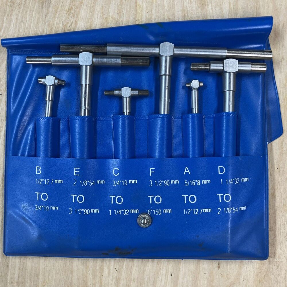 TELESCOPING GAUGE SET 6PC
